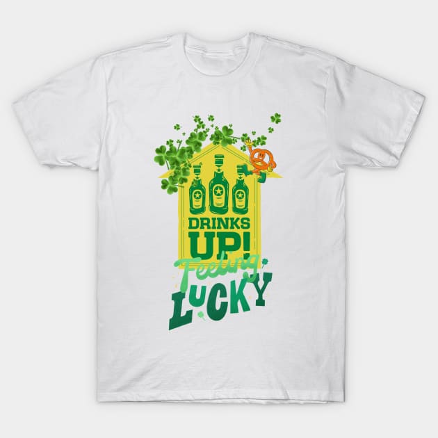 Drinks up St Patrick T-Shirt by Beyond TShirt